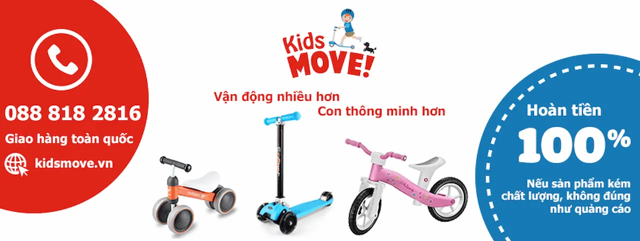 Kidsmove – Thế Giới Xe Của Bé Cung Cấp Các Loại Xe, Phụ Kiện Thể Thao Cam Kết Bán Hàng Chính Hãng, Hoàn Tiền 100% Nếu Sản Phẩm Không Đúng Với Quảng Cáo. 