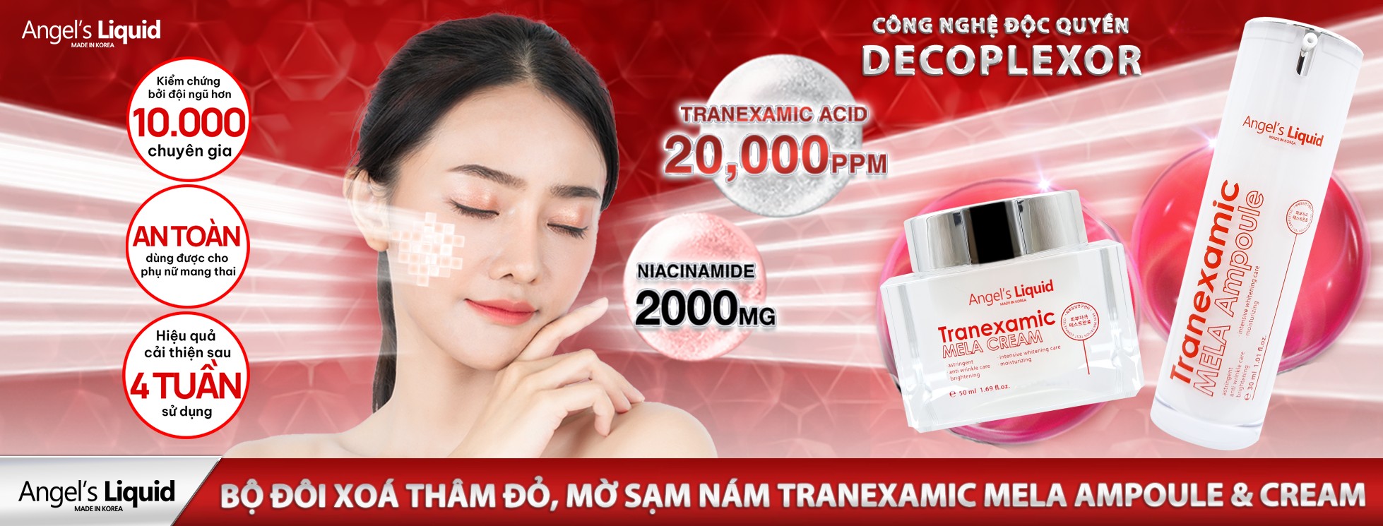 Angel Liquid Glutathione Plus Niacinamide Fresh Deodorant Vượt Qua 1 Vòng Kiểm Nghiệm Gắt Gao Của Viện Da Liễu Hàng Đầu Tại Hàn Quốc, Chứng Nhận Hoàn Toàn Lành Tính Trên Mọi Loại Da Kể Cả Làn Da Nhạy Cảm Dễ Bị Kích Ứng.