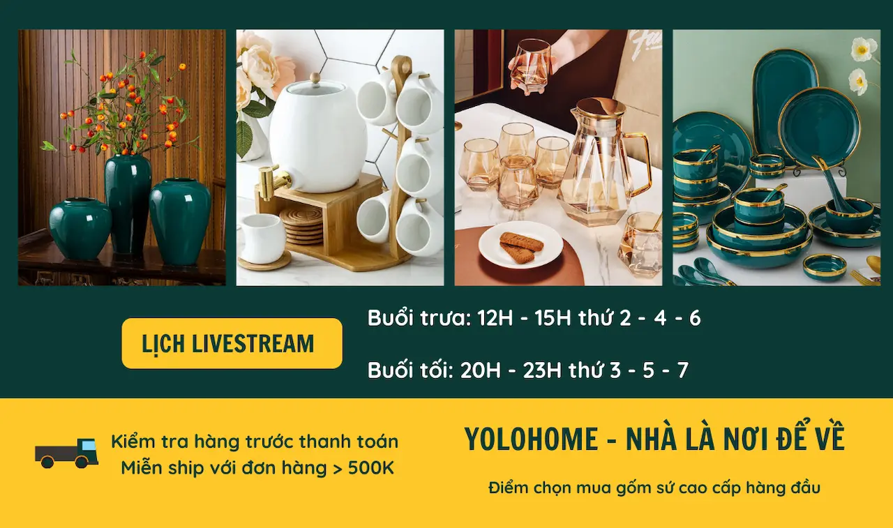 Yolo Home Tìm Những Đồ Gia Dụng Tiện Lợi Nhất, Những Mẫu Trang Trí Đẹp Mắt Nhất Để Mang Đến Cho Các Chị Em Thêm 1 Lựa Chọn Thông Minh