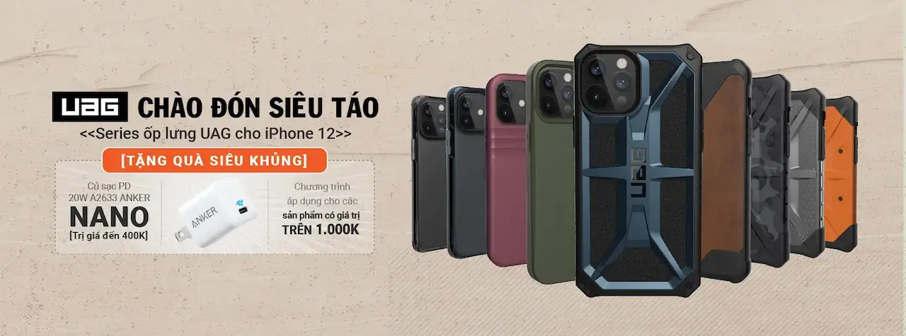 Uag Đưa Ra Chương Trình Giảm Giá Khuyến Mãi Đặc Biệt Cho Tất Cả Sản Phẩm Mà Chiết Khấu Lên Đến 40% Để Đồng Hành Cho Các Fan Của Uag Nhân Dịp Mùa Lễ Hội Cuối Năm.