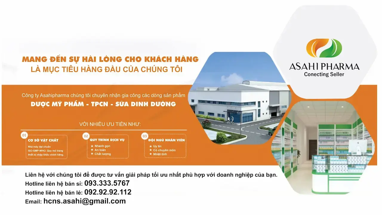 Asahi Pharma Là 1 Công Ty Chuyên Sản Xuất, Kinh Doanh Dược Phẩm, Thực Phẩm Chức Năng, Mỹ Phẩm Chính Hãng, Uy Tín, Chất Lượng.