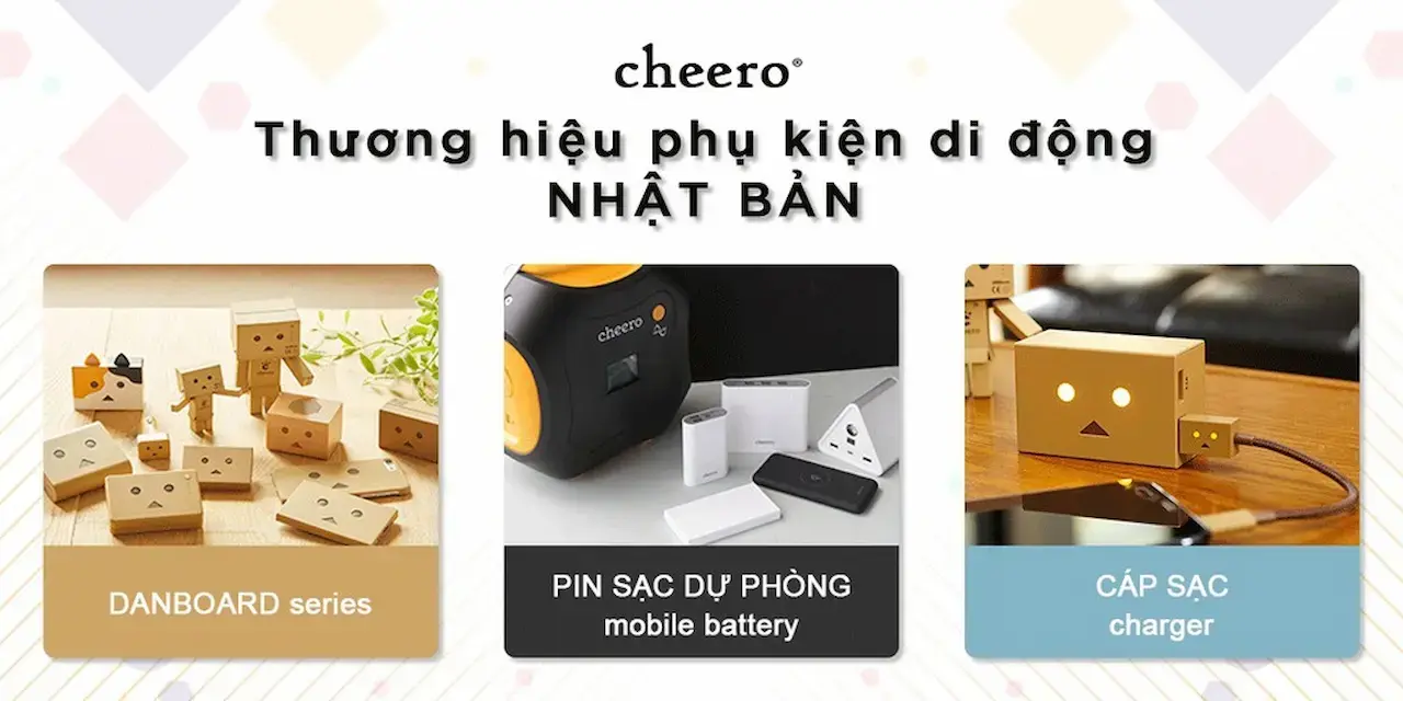 Cheero Nổi Bật Với Thiết Kế Đẹp Song Song Với Công Nghệ Sạc Dự Phòng Cheero Phù Hợp Để Sạc Cho Rất Nhiều Thiết Bị Như: Smartphone, Tablet, Mp3