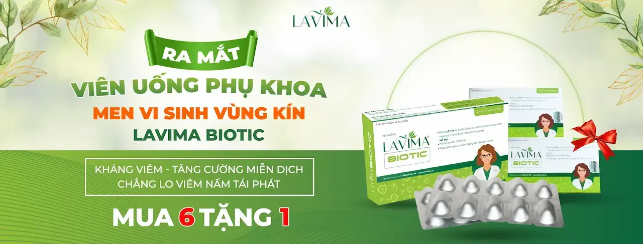 Lavima Bộ Giải Pháp Xử Lý Nấm Ngứa, Huyết Trắng, Lộ Tuyến Cho Vùng Kín Bằng Thảo Dược Và Men Vi Sinh Nhập Khẩu Đạt Chuẩn Châu Âu, Ra Đời Năm 2017 Bởi Dược Sỹ Đh Dược Hà Nội