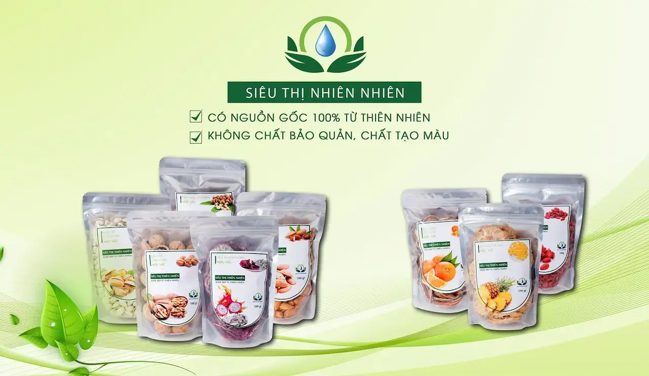 Siêu Thị Thiên Nhiên Sản Xuất Và Phân Phối Sỉ, Lẻ Các Sản Phẩm Làm Đẹp Có Nguồn Gốc Từ Thiên Nhiên Như Tinh Bột, Tinh Dầu, Các Loại Trà Hoa, Trà Thảo Dược,… Cam Kết 100% Nguyên Liệu Tự Nhiên