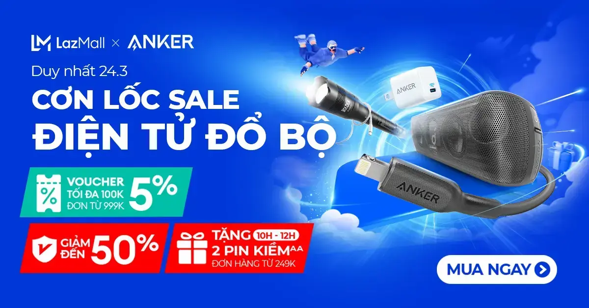 Sạc Anker 311 Gen 2 30w 1 Cổng Usb-c Piq 3.0 Tương Thích Pd – A2639 – Hỗ Trợ Sạc Nhanh Tối Đa 27w Cho Iphone 14 Series – Giá Gốc 500.000đ Giảm Chỉ Còn 319.000đ.