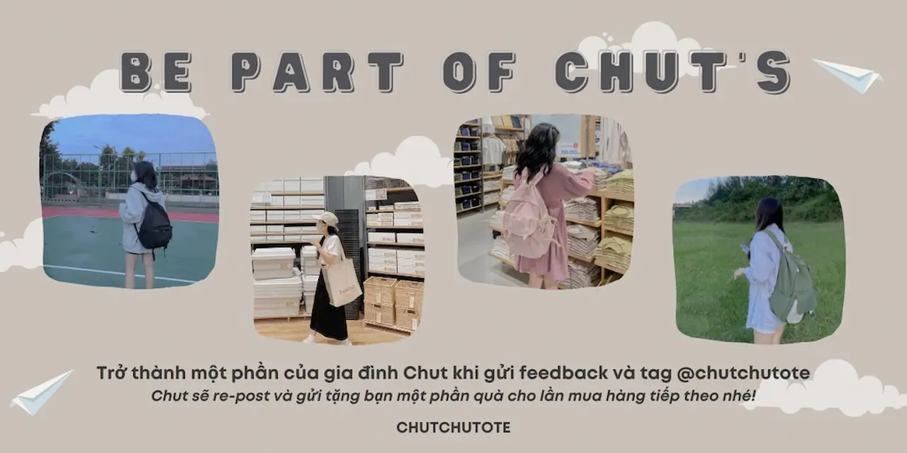 Chutchutote 1 Shop Chuyên Balo, Túi Vải, Túi Xách, Ví Chất Lượng Tốt – Có Thể Sử Dụng Lâu Bền – Xinh Xắn – Theo Trend – Giá Học Sinh.