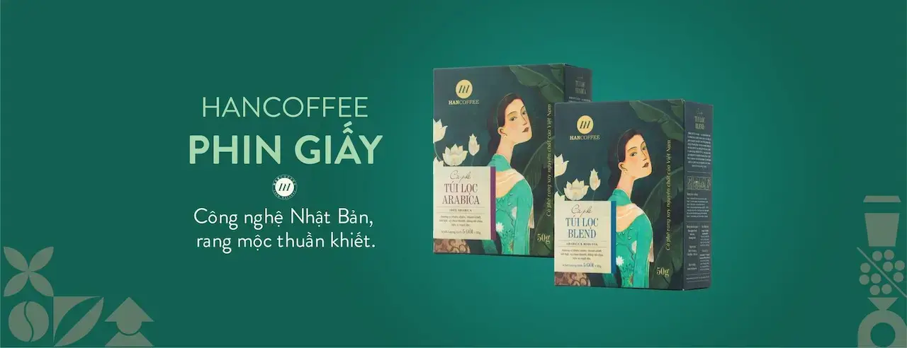 Hancoffee Luôn Khao Khát Mang Đến Cho Khách Hàng Trải Nghiệm Uống Cà Phê Nguyên Bản Nhất Với Nguyên Liệu Cà Phê 100% Rang Xay Nguyên Chất