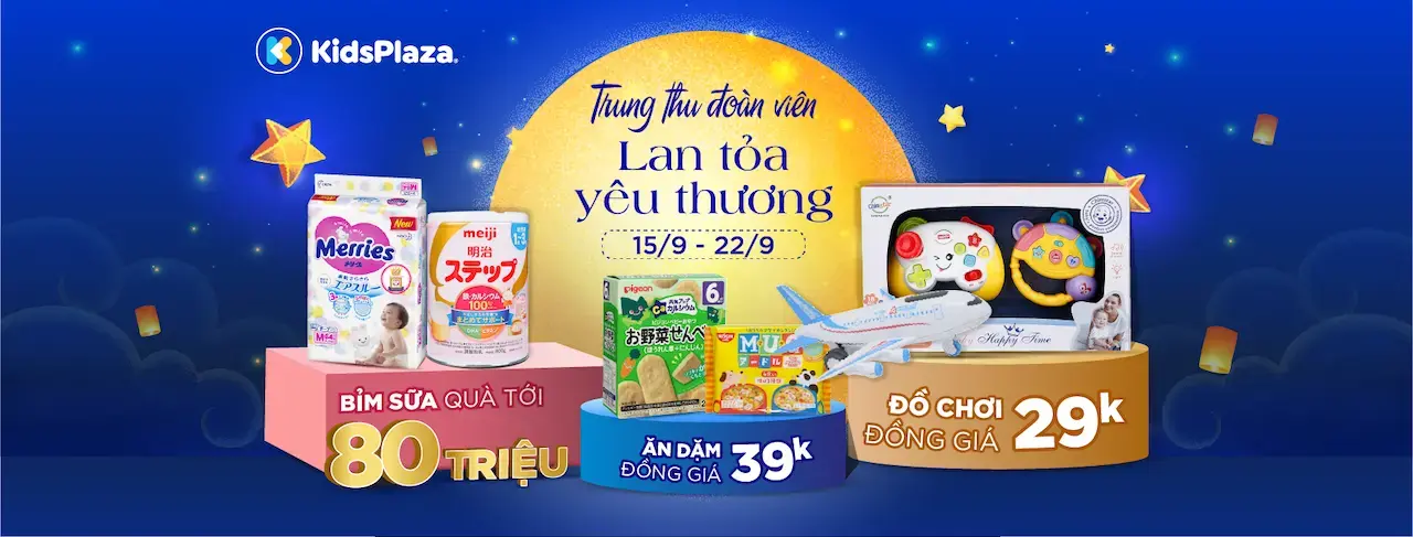 Kids Plaza Không Ngừng Nỗ Lực Mang Tới Những Sản Phẩm Chất Lượng Tốt Nhất, Với 1 Giá Thành Phù Hợp, Giúp Việc Nuôi Con Trở Nên Đơn Giản Hơn!