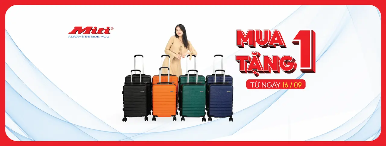 Miti Nhà Sản Xuất Vali – Balo – Cặp – Túi Xách Số 1 Việt Nam Thương Hiệu Miti Với Hơn 30 Năm Hình Thành Và Phát Triển Hệ Thống Cửa Hàng Toàn Quốc. Bảo Hành Trọn Đời.