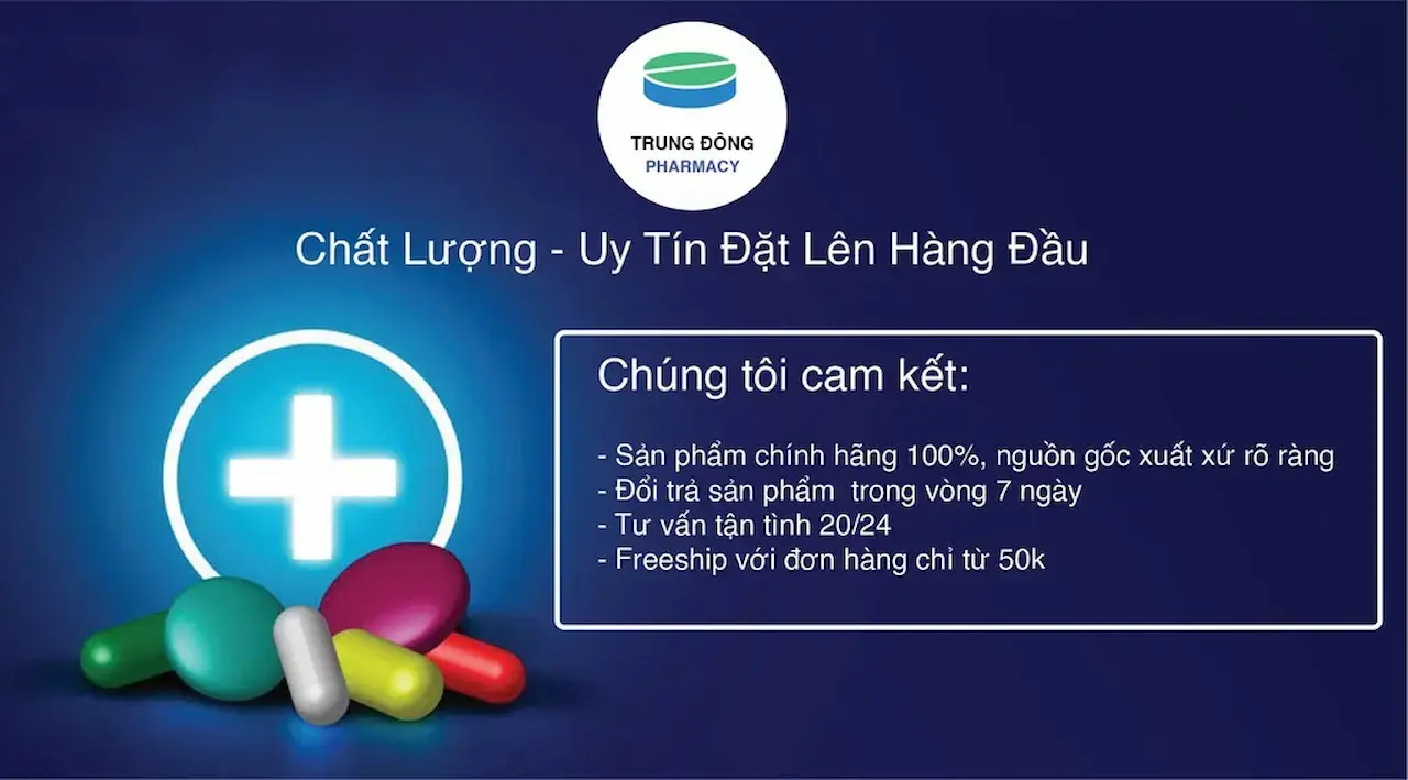 Trung Đông Pharmacy 1 Thân Tâm Mạnh Khỏe – Cuộc Sống Bình An Cam Kết Luôn Mang Đến Cho Quý Khách Hàng Những Sản Phẩm Chính Hãng Tốt Và Rẻ Nhất Thị Trường.