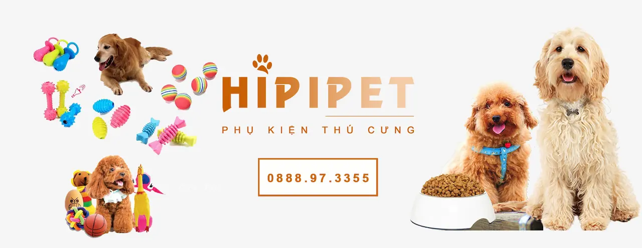 HipiPet – Phụ Kiện Thú Cưng 1 Đại lý chuyên đồ thú cưng, chuyên bán lẻ và sỉ các mặt hàng liên quan đến thú cưng