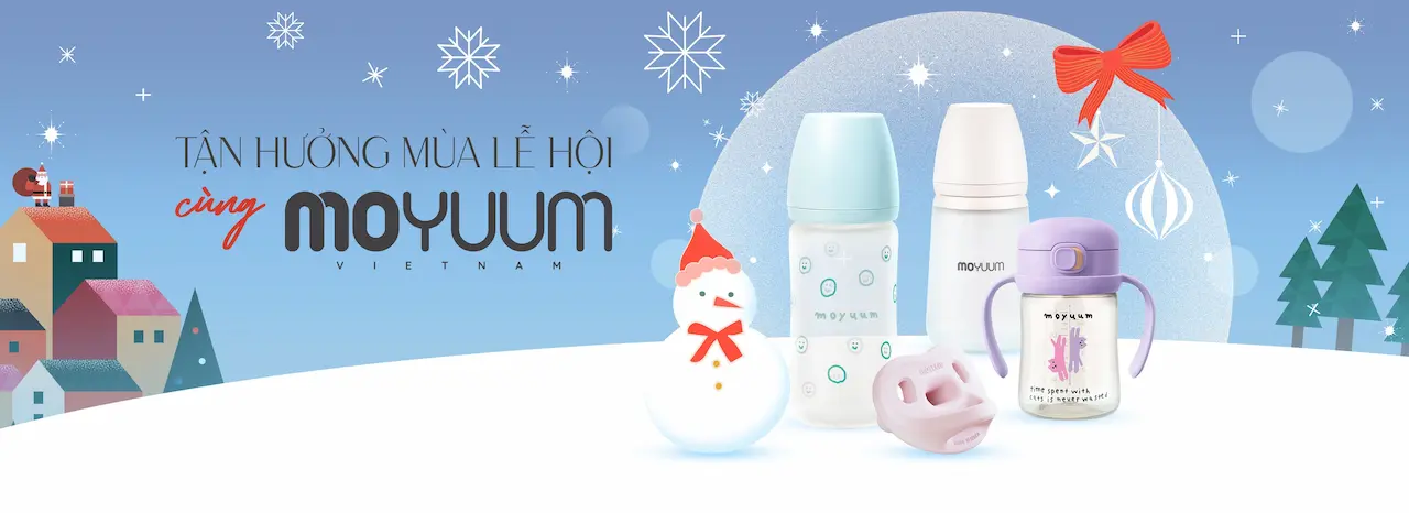 Moyuum là 1 thương hiệu cao cấp chuyên về bình sữa và phụ kiện cho bé, thuộc công ty Petit Elin Co., Ltd của Hàn Quốc