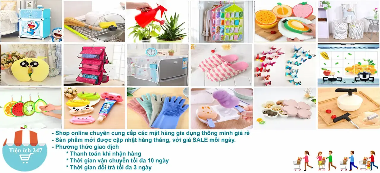 Tienich247 Shop Gia dụng tiện ích, có thiết kế thông minh, độc đáo, sáng tạo.