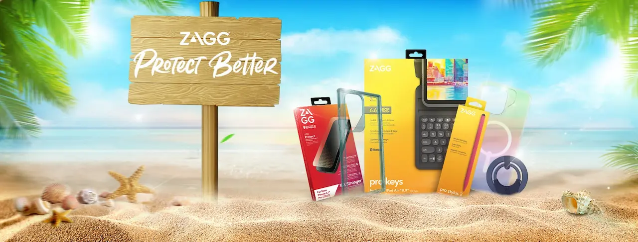 ZAGG phụ kiện bảo vệ cao cấp đến từ Mỹ Ưu đãi mở bán giảm đến 10% khi mua tại gian hàng chính hãng ZAGG