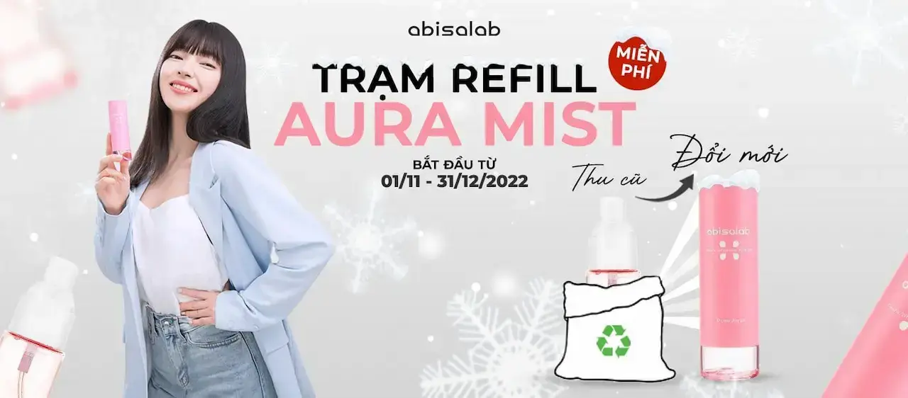 Với Riêng 𝐀𝐮𝐫𝐚 𝐦𝐢𝐬𝐭 Nhà Abisalab 1 Với Công Năng Tối Ưu Việc Chăm Sóc, Cấp Ẩm Sâu Và Khoá Ẩm Tức Thì Đã Chinh Phục Tuyệt Đối Cô Nàng Khó Tính!