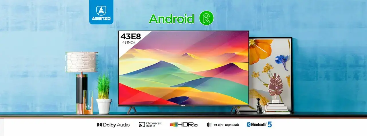 Asanzo Chính Thức Ra Mắt 1 Smart Tv Thương Hiệu Việt Đầu Tiên Chạy Hệ Điều Hành Google Tv Với Loạt Nâng Cấp Về Thiết Kế, Công Nghệ Hình Ảnh Và Âm Thanh.