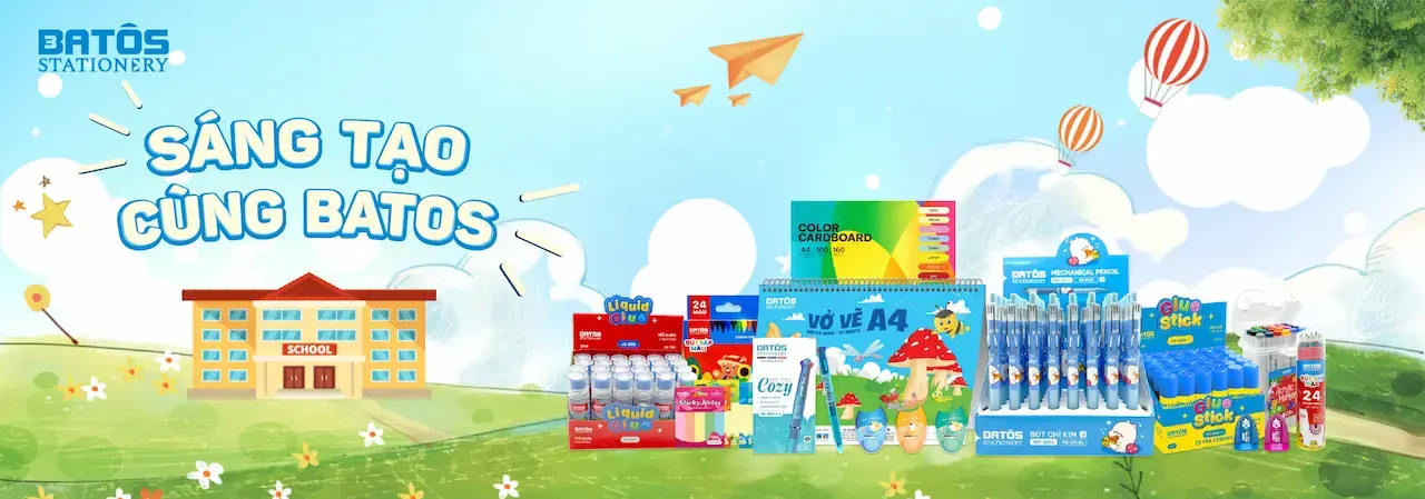 Công ty cổ phần chuyên bán buôn Batos 1 Hàng Tốt – Giá Tốt – Dịch vụ Tốt giúp khách hàng dễ dàng tiếp cận được tới các sản phẩm văn phòng phẩm, hàng tiêu dùng một cách trực quan và nhanh chóng