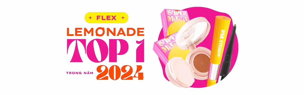 Lemonade 1 thương hiệu mỹ phẩm Việt Nam, mang đến giải pháp trang điểm dễ dàng cho phụ nữ Việt